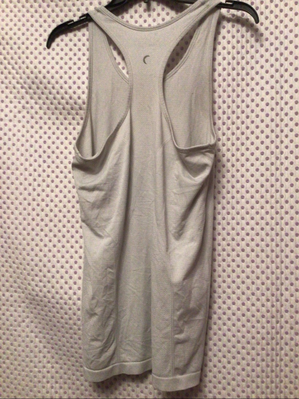 Zyia White Striped Racerback Active Tank Top - Picture 3 of 3